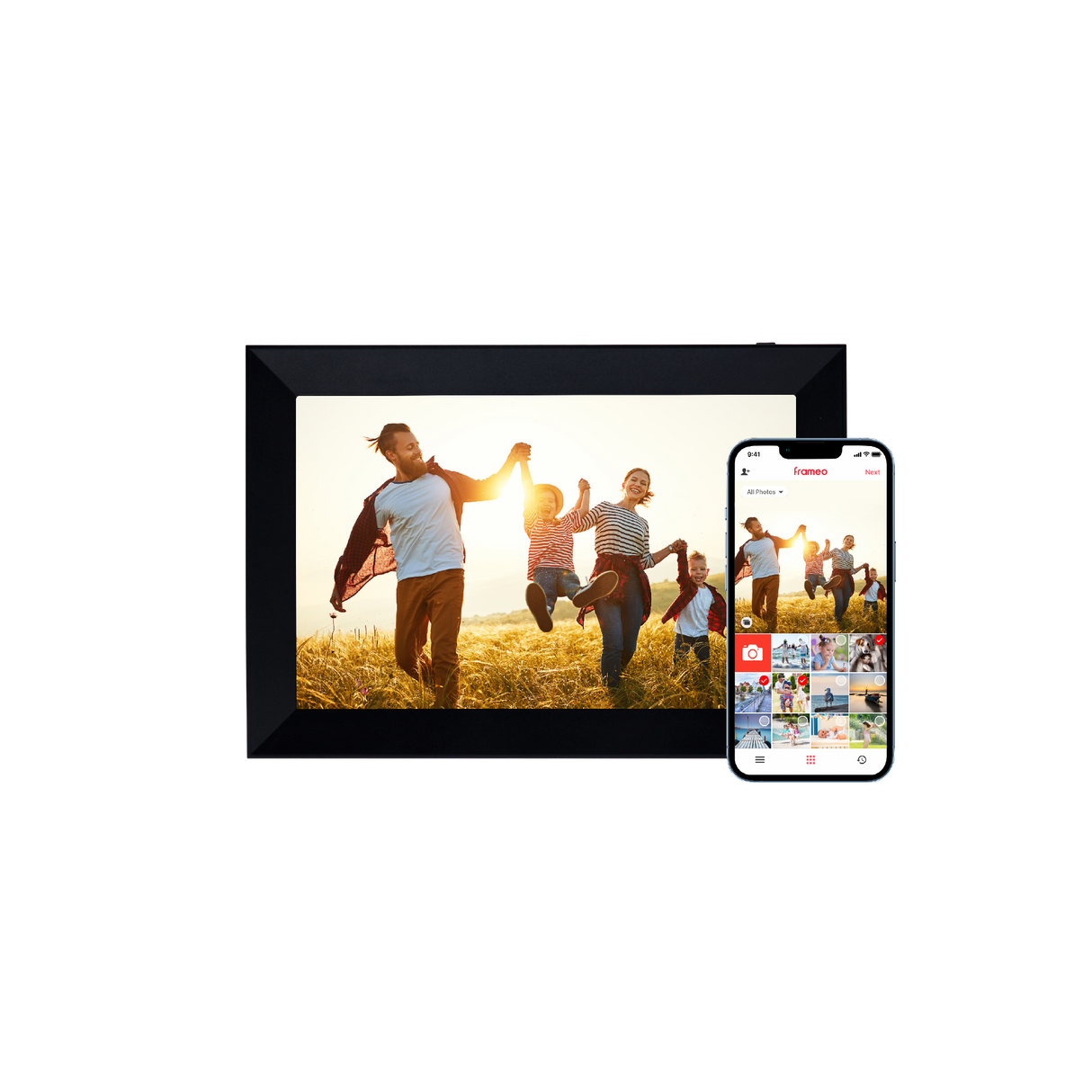 Smarter picture frame | 10 "Diagonal | WIFI | App Control | Model 103